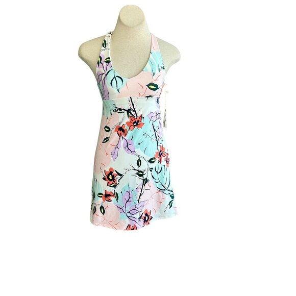 Carve Designs La Jolla Charm Floral Summer Swim Dress UPF 50 Size XS NWT - Picture 1 of 10